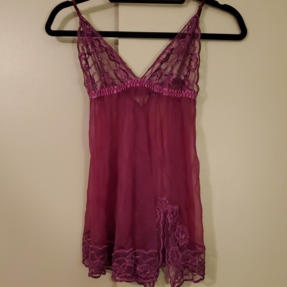 Fredericks Of Hollywood Babydoll Lingerie Sz Small